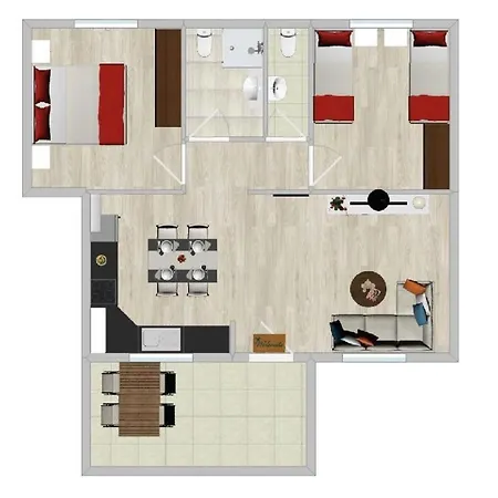 Melisa 8 By Interhome * Пореч